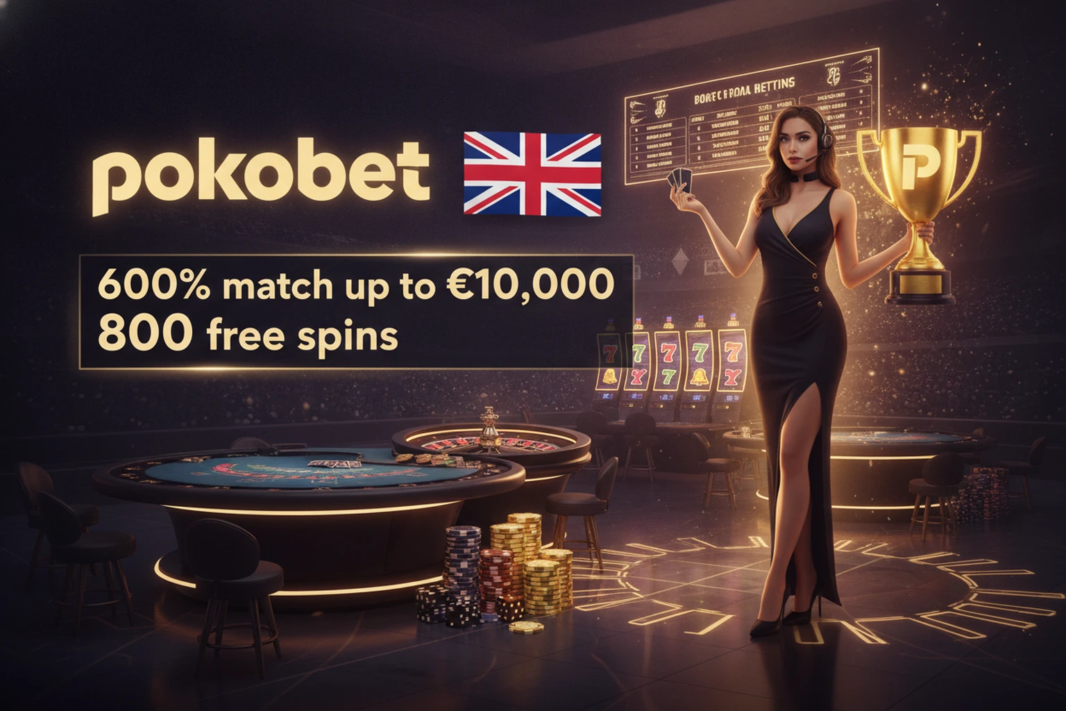 PokoBet UK Official Site: Casino Games Slots and Live Sports Betting