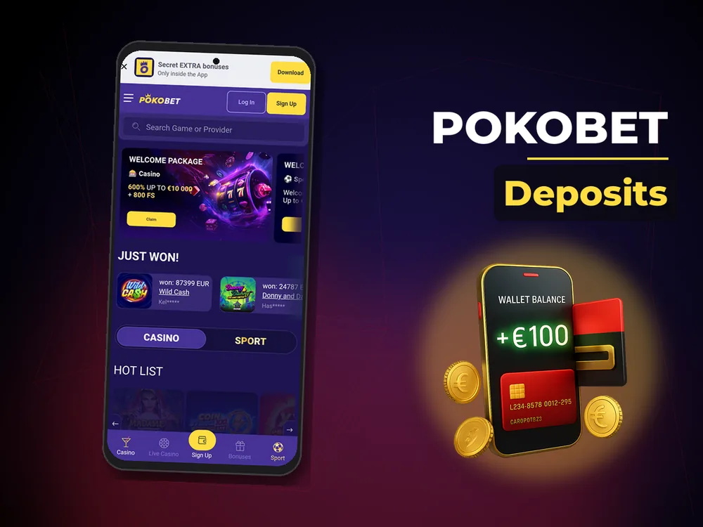 pokobet - Deposits