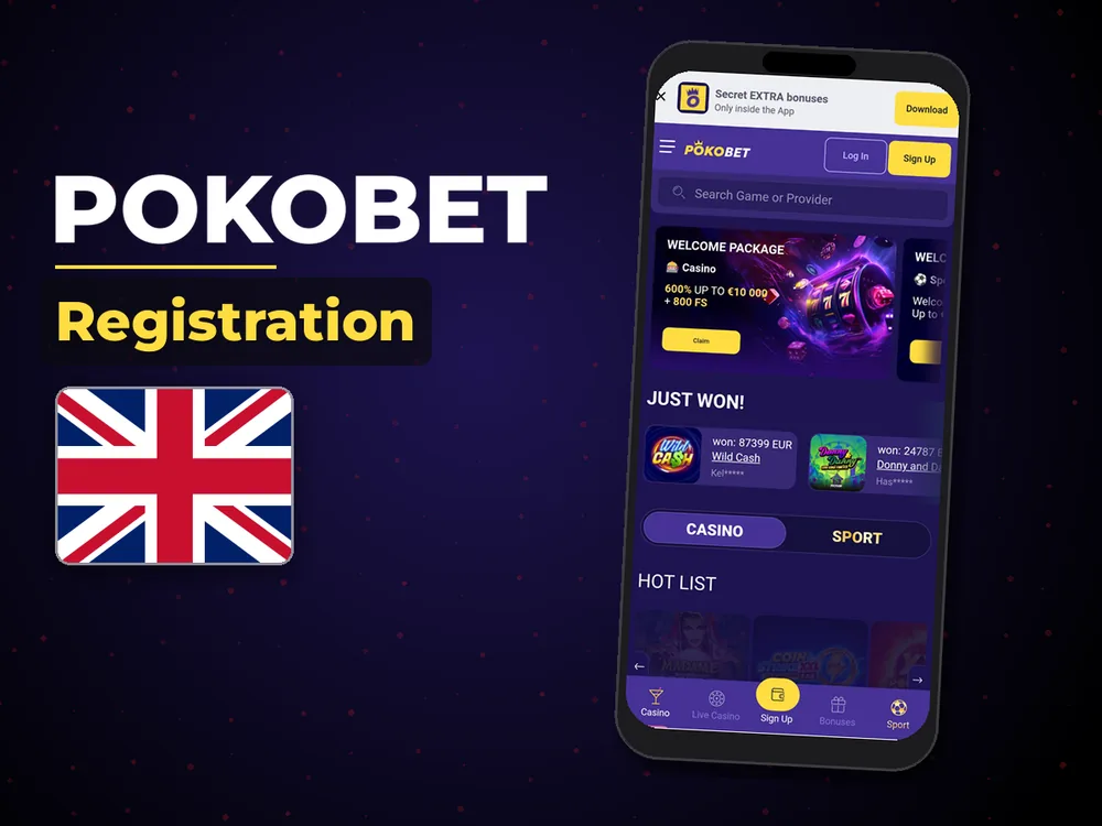 pokobet - Registration