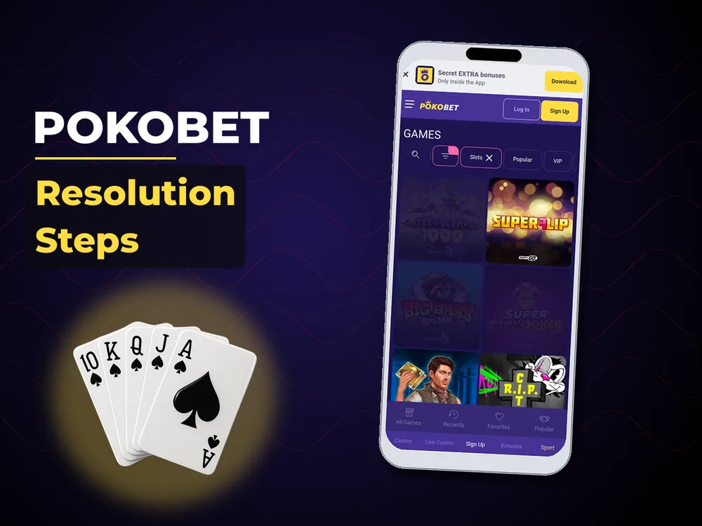 pokobet - Resolution Steps