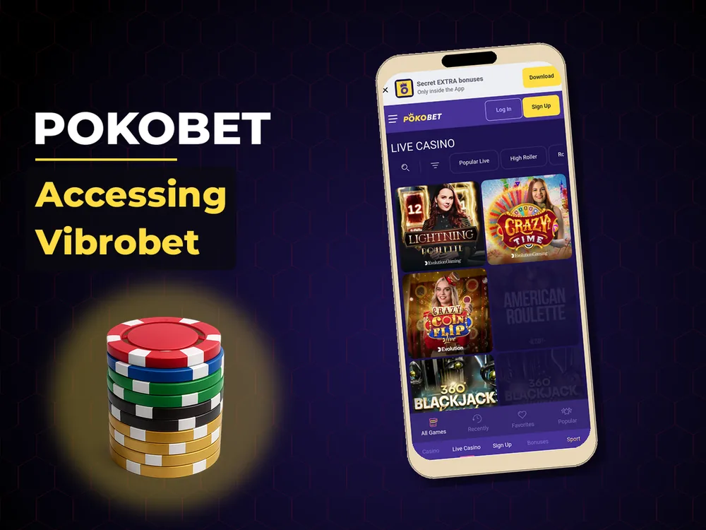 pokobet - Accessing Vibrobet